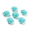 Synthetic Coral 3D Flower Rose Beads CORA-L046-A06-1