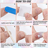1 Bag ABS Plastic Full Cover Press On False Nails MRMJ-CP0001-55-5