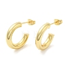 Rack Plating Brass Round Stud Earrings EJEW-Q773-03G-1