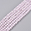 Electroplate Glass Beads Strands EGLA-A044-J1mm-A02-5