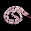 Natural Pink Calcite Beads Strands GG-CBA295D-03-3