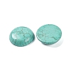 Dyed Synthetic Turquoise Cabochons G-B085-02A-01-2