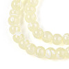 Baking Paint Glass Beads Strands DGLA-N015-4mm-08-3