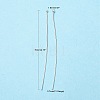 100Pcs Brass Ball Head Pins KK-YW0002-42S-4