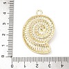 Brass Pendants KK-F917-03F-G-3