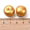 Spray Paint Opaque Resin Beads RESI-C073-02B-3