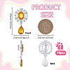 16Pcs Alloy Rhinestone Cabochons ALRI-FG0001-05E-2