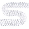 5 Strands Transparent Teardrop Glass Beads Strands GLAA-TA0004-21B-2