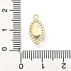 Brass Micro Pave Cubic Zirconia Pendants KK-U048-04G-01-3