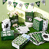 30Pcs 10 Styles Paper Football Pattern Printed Carry Storage Tote Bags ABAG-PH0001-98-4