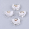 Faux Mink Fur Tassel Pendant Decorations X-FIND-T040-05-1