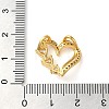 Brass Micro Pave Cubic Zirconia Pendants KK-M099-09G-3