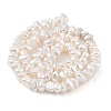 Electroplated Shell Pearl Beads Strands BSHE-C006-03B-2