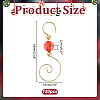 120Pcs Iron Hooks FIND-ME0003-59B-2