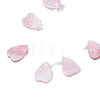 Natural Pink Shell Beads Strands SSHEL-S278-121A-01A-3
