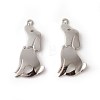 Brass Puppy Pendants KK-F772-04P-1