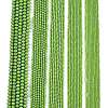 Electroplate Opaque Solid Color Glass Beads Strands LS-EGLA-A044-P1mm-L30-2