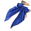 Solid Color Long Bowknot Satin Hair Barrettes PW-WGAD6A6-14-1