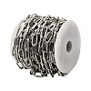 Aluminium Paperclip Chains CHA-F004-04P-3