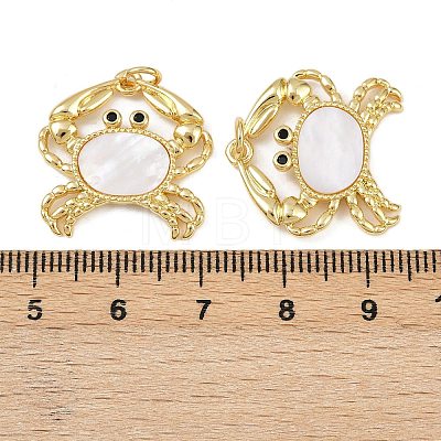 Brass Pendants KK-C109-04G-01-1