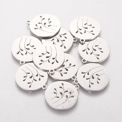 201 Stainless Steel Pendants STAS-Q201-T474-1