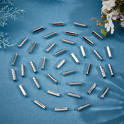 150Pcs Brass Aglets for Shoelaces KK-CY0001-14P-1