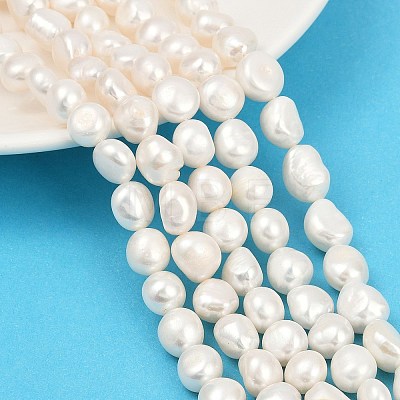 Natural Cultured Freshwater Pearl Beads Strands PEAR-P064-20L-05A-1