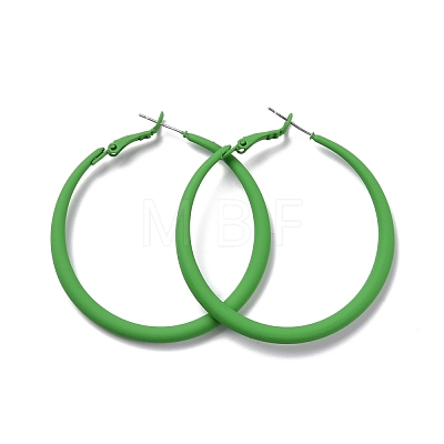 Alloy Big Hoop Earrings for Women EJEW-M201-01E-1