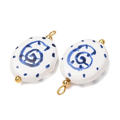Handmade Porcelain Pendants PR-CBA8966-07G-1