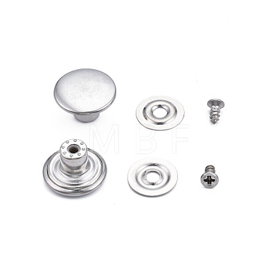 DIY Clothing Button Accessories Set FIND-T066-06C-P-NR-1