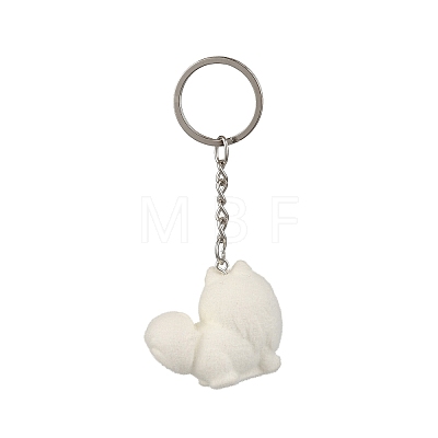 Alloy with Resin Cute Keychain KEYC-Z006-01P-B-1