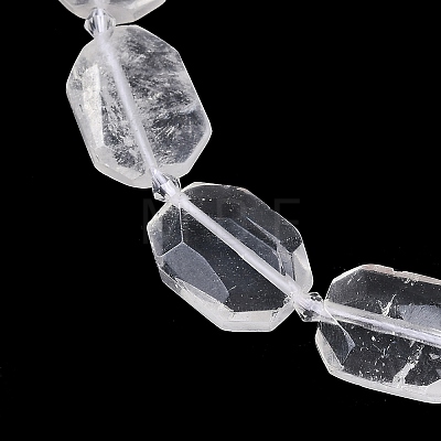 Natural Quartz Crystal Beads Strands G-B125-P16-01-1