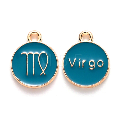 Alloy Enamel Pendants LS-ENAM-S124-01B-05B-1
