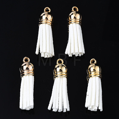 Faux Suede Tassel Pendant Decorations FIND-T002-B40-1