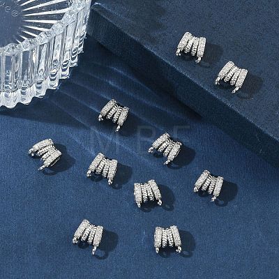 SHEGRACE Brass Micro Pave Cubic Zirconia Pendants XGRQ3D195-482P-1