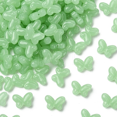 Glass Imitation Jade Beads GLAA-YWC0006-01A-1