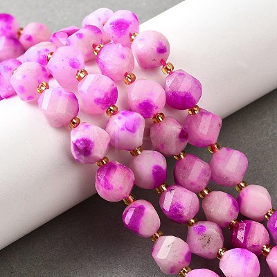Natural Quartz Dyed Beads Strands G-U023-A02-09-1