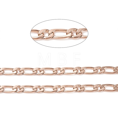 Ion Plating(IP) 304 Stainless Steel Mother-Son Chains CHS-K001-84RG-1