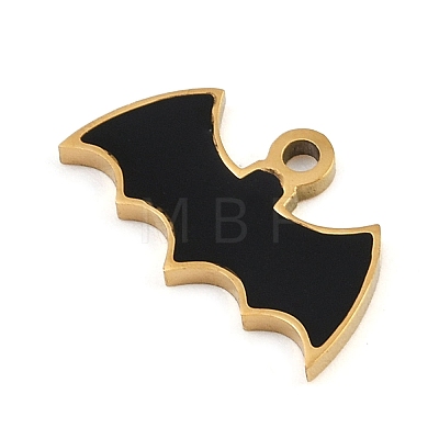 Halloween Theme 304 Stainless Steel Charms STAS-C140-02C-G-1