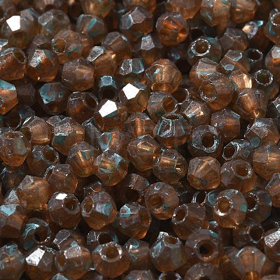 Picasso Baking Paint Glass Seed Beads X1-SEED-A032-02A-18-1