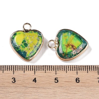 Dyed Synthetic Imperial Jasper Pendants G-P529-08G-06-1