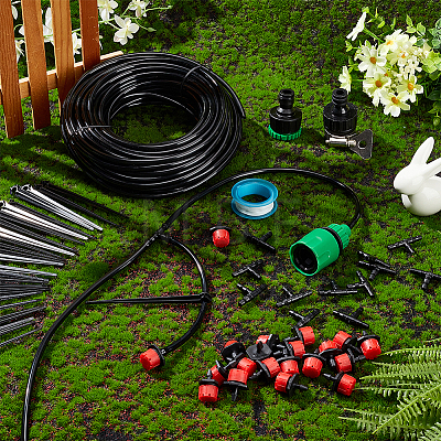 PVC Automatic Water Drippers Irrigation Devices for Indoor and Outdoor Plants AJEW-WH0348-132B-1