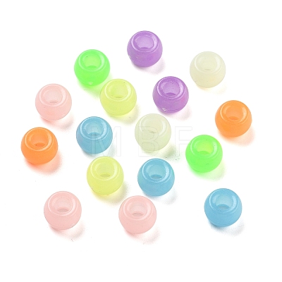 Luminous Acrylic Beads OACR-S138-01-1