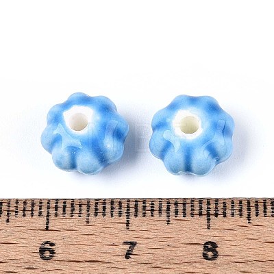 Handmade Porcelain Ceramic Beads PORC-T133-26A-1