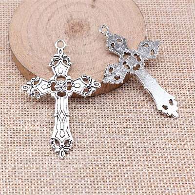 Tibetan Style Alloy Pendants PW-WG55352-01-1