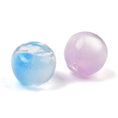 Gradient Color Transparent Resin Beads RE-CBAC4C7-10-1