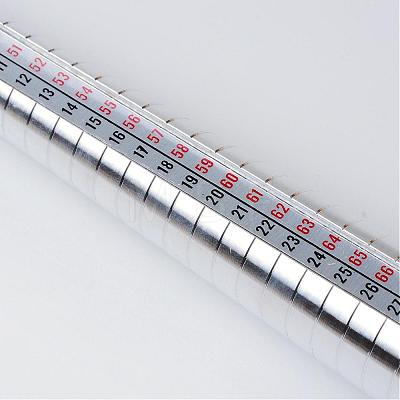 Aluminium Alloy Ring Size Sticks TOOL-R106-06-1