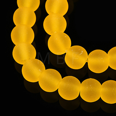 Transparent Glass Beads Strands GLAA-T032-T4mm-MD11-1