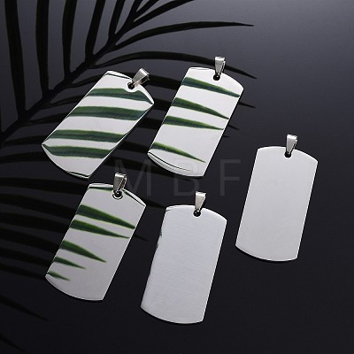 Tarnish Resistant 304 Stainless Steel Big Pendants LS-STAS-I140-19A-S-1