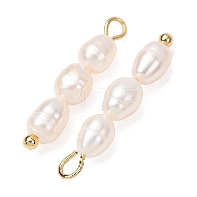 Natural Pearl Pendants PA-CBA55BD-02G-1